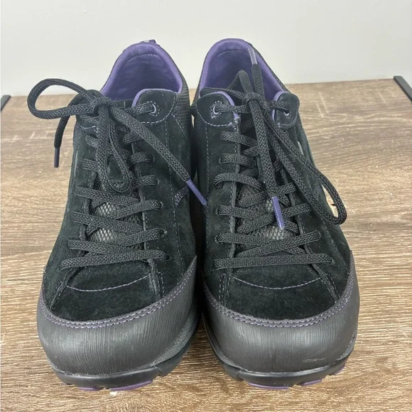 Dansko Paisley Women’s Waterproof Walking Shoes in Black Suede Size 40 - Picture 3 of 8